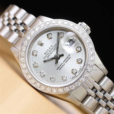 diamond watch women's rolex|rolex women watch date just.